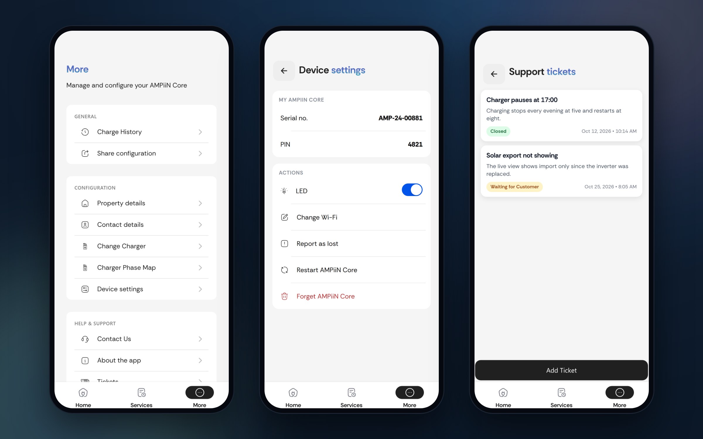 AMPiiN: the ampiin core from your phone